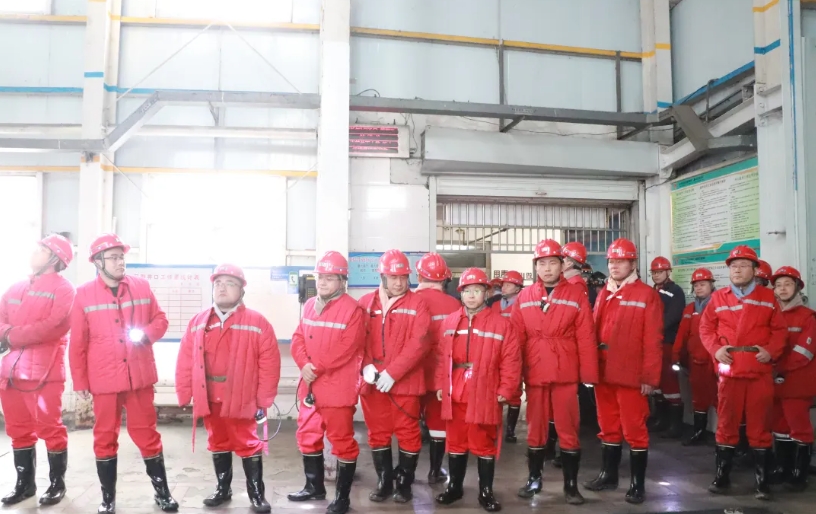 【紅旗煤礦】濟(jì)寧市能源局、縣應(yīng)急局到我礦進(jìn)行安全生產(chǎn)診斷幫扶執(zhí)法檢查1